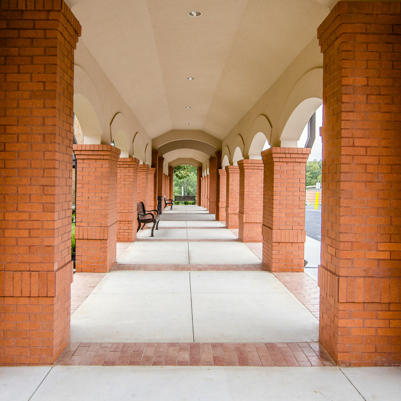 Photo of campus north facade