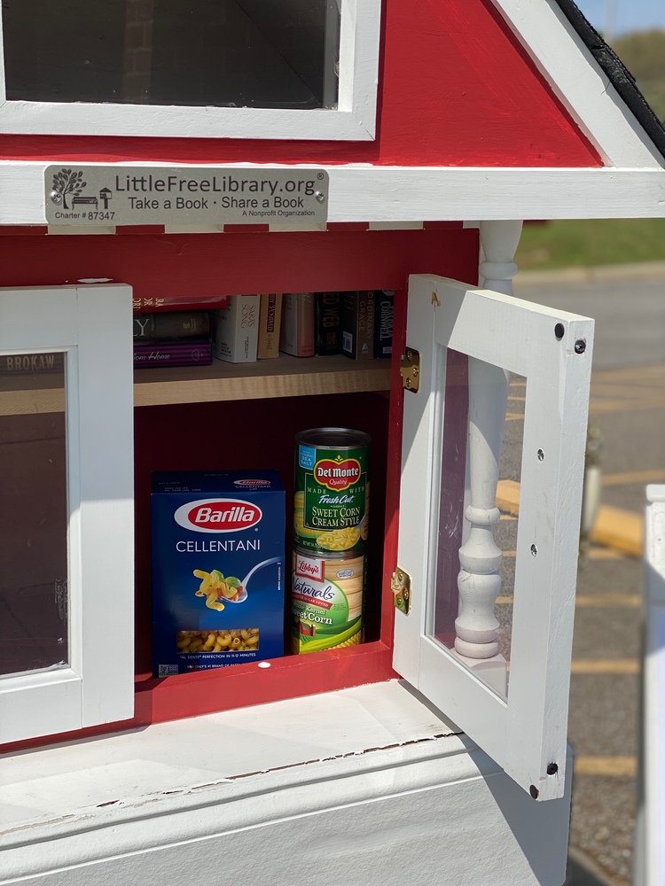 A look inside the Little Food Pantry on campus