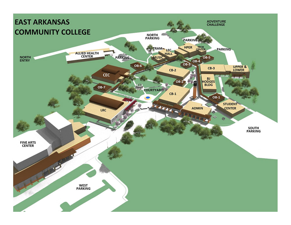 Maps & Directions East Arkansas Community College